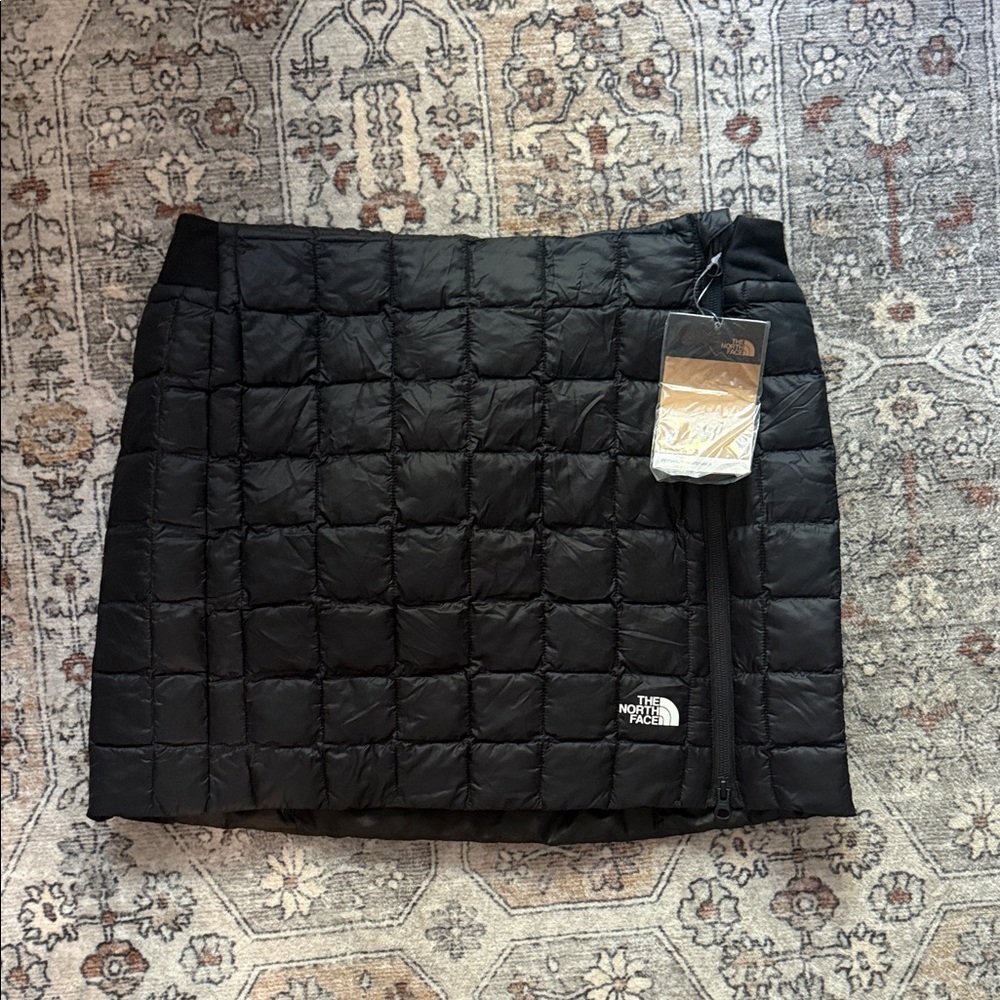 The North Face Black Quilted Mini Skirt